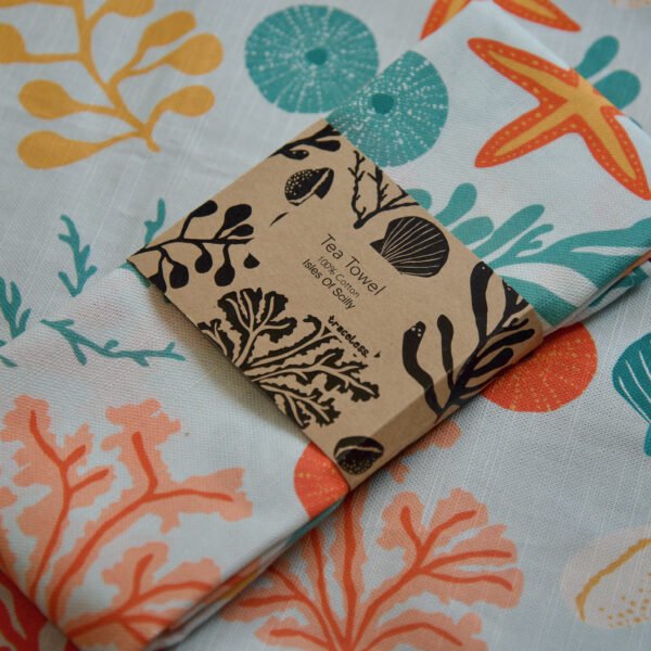 Tea Towel - Coral