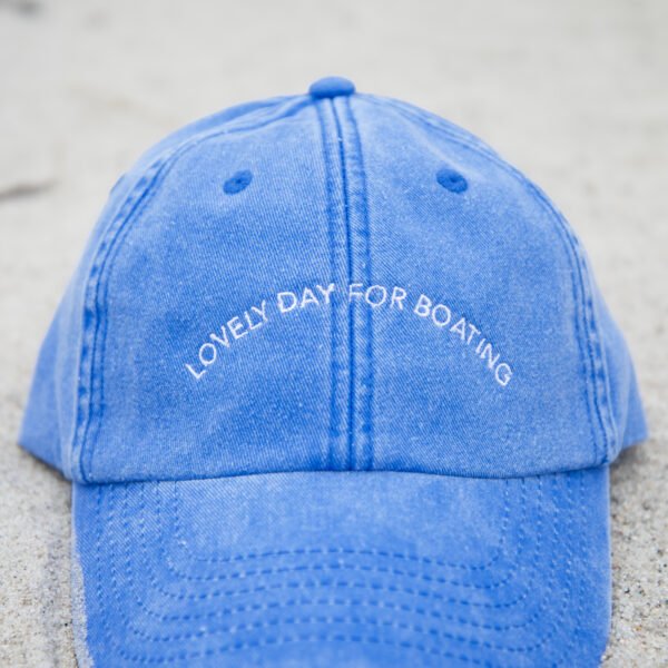 Lovely Day for Boating Cap